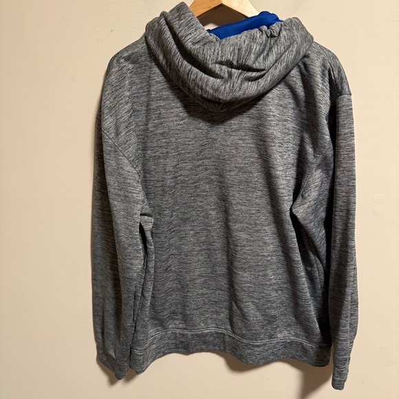 NHL NY Islanders Gray Dri-Fit Pullover Hoodie Sweatshirt- Size Large - Picture 2 of 4